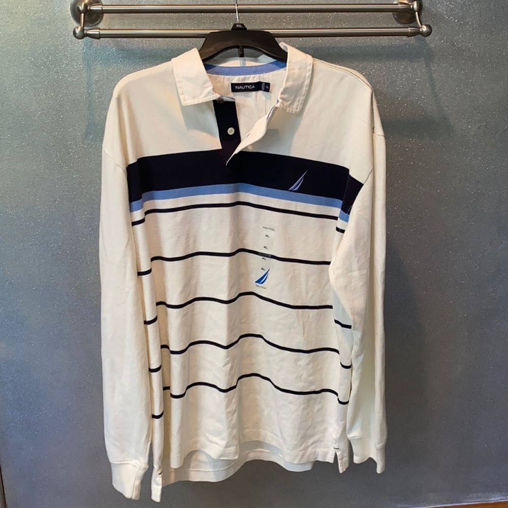 Men’s Nautica long sleeve dress shirt